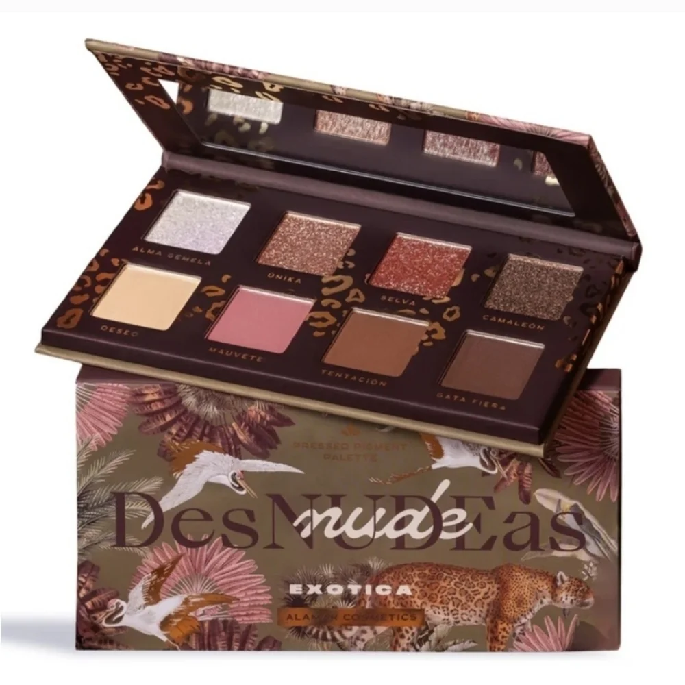 NIB ALAMAR COSMETICS DESNUDEAS Exotica Eyeshadow Pressed Pigment Palette
